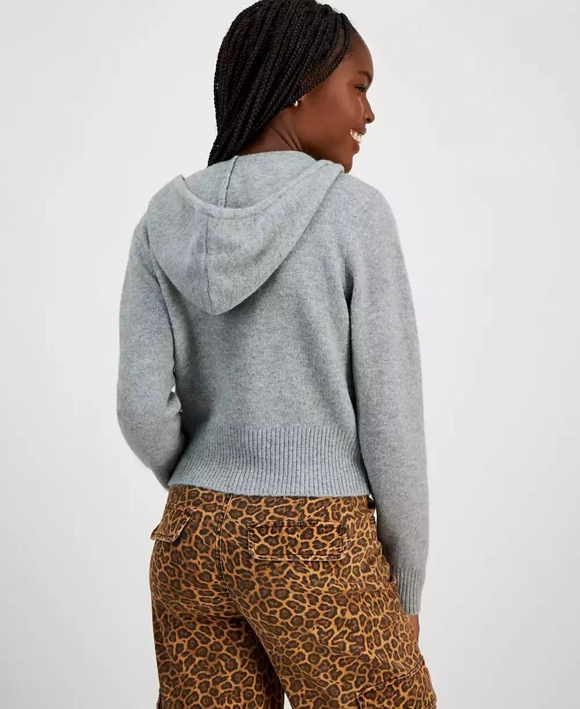 Ultra Flirt Juniors' Full-Zip Hoodie Sweater 2