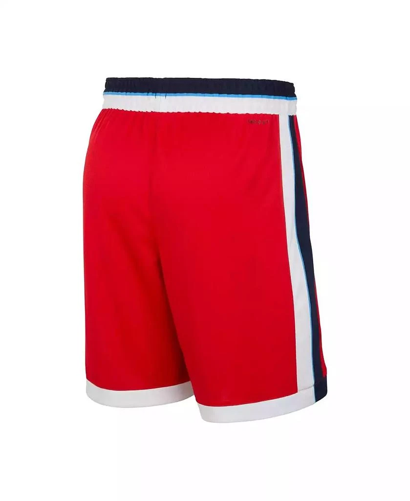 Jordan Men's Red LA Clippers 2024/25 Statement Edition Swingman Performance Shorts 3