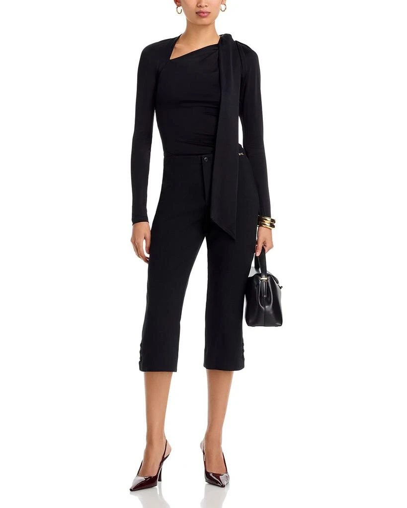 Victoria Beckham Gathered Jersey Top 2