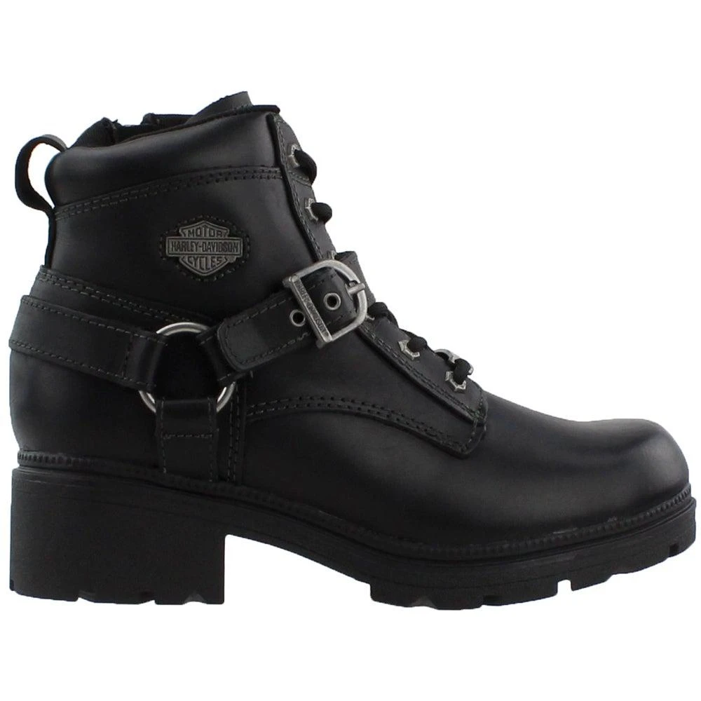 Harley Davidson Tegan Round Toe Motorcycle Boots 1