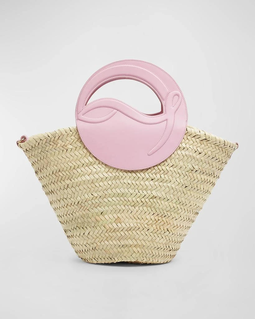 Christian Louboutin Biloumoon Basket in Woven Straw 1