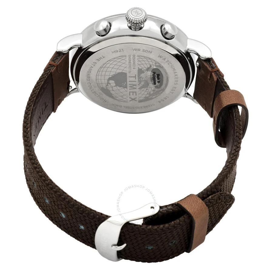 Timex Standard Chronograph Quartz Black Dial Men's Watch TW2U89300 3
