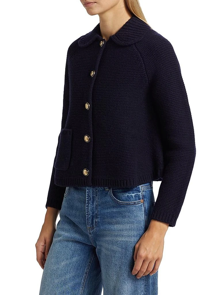 ba&sh Gabriel Wool-Blend Knit Cardigan 4