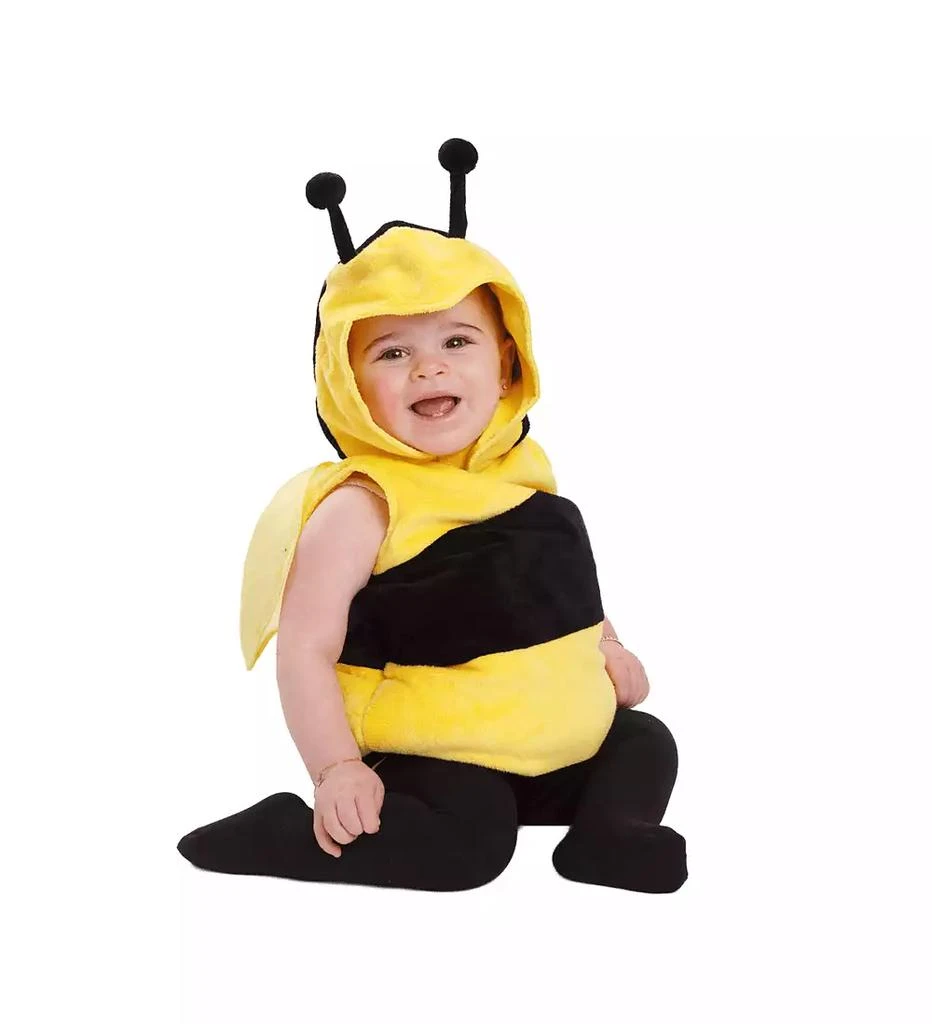 Dress Up America Fuzzy Bee Hooded Tunic Costume - Infants Girls 
Boys