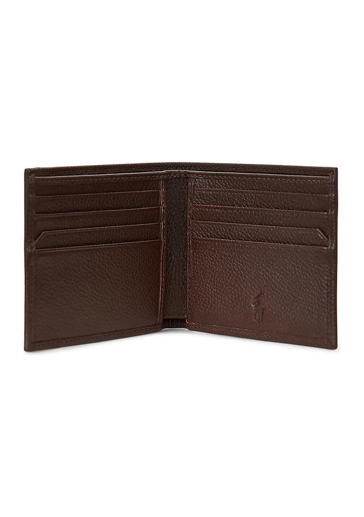 Ralph Lauren Pebbled Leather Billfold Wallet 3