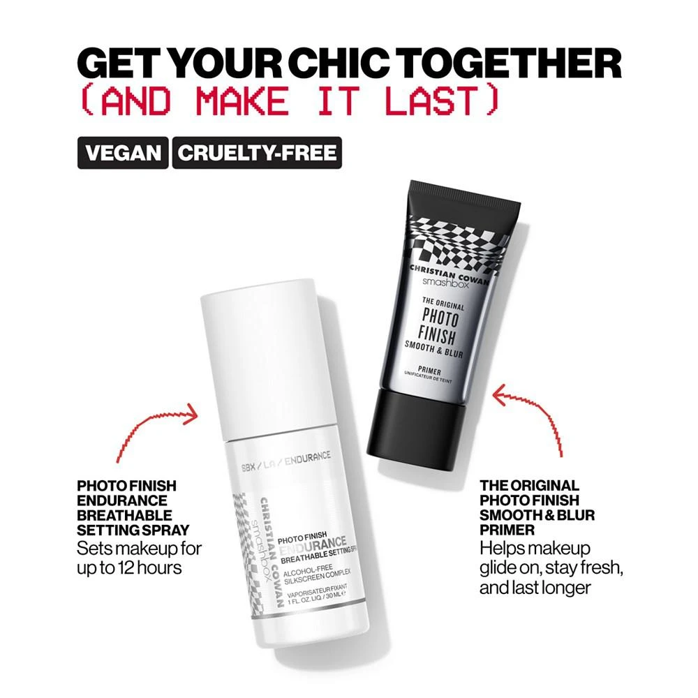 Smashbox X Christian Cowan Layered Look Mini Primer + Setting Spray Set 3