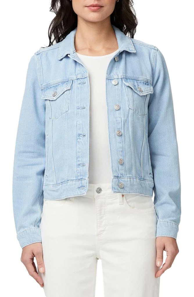 Paige Rowan Frayed Back Yoke Denim Jacket