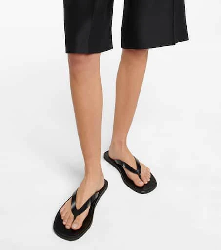 The Row Leather thong sandals 4