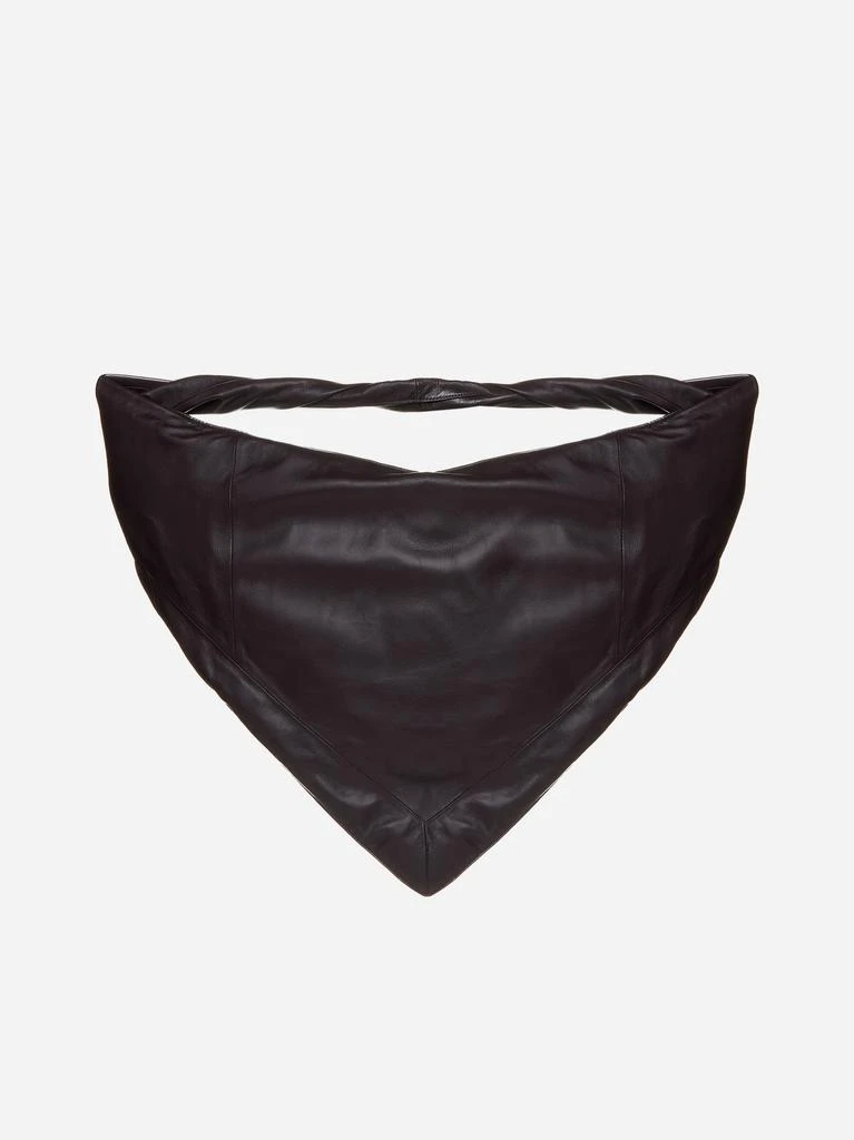 LEMAIRE Scarf leather bag 1