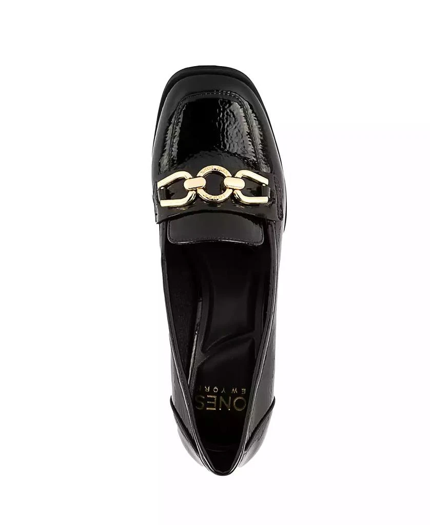 JONES NEW YORK Women's Howent Square Toe Heeled Loafers 7