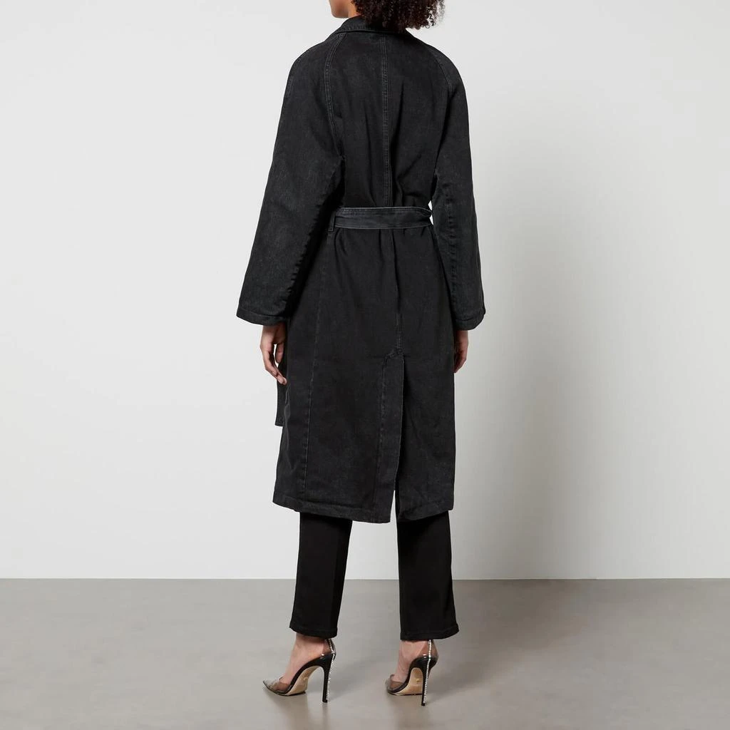Good American Good American Uniform Denim Trench Coat 2