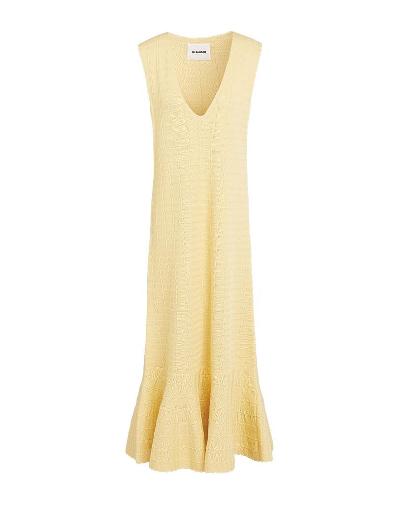 オールインワン・サロペット Jil Sander Ivory Viscose Blend Dress Jil Sander Jil Sander Ivory Viscose Blend Dress - Dresses