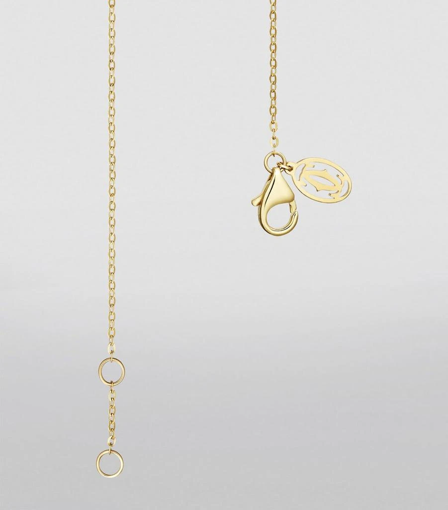 Cartier Mixed Gold and Diamond Trinity Bracelet 4