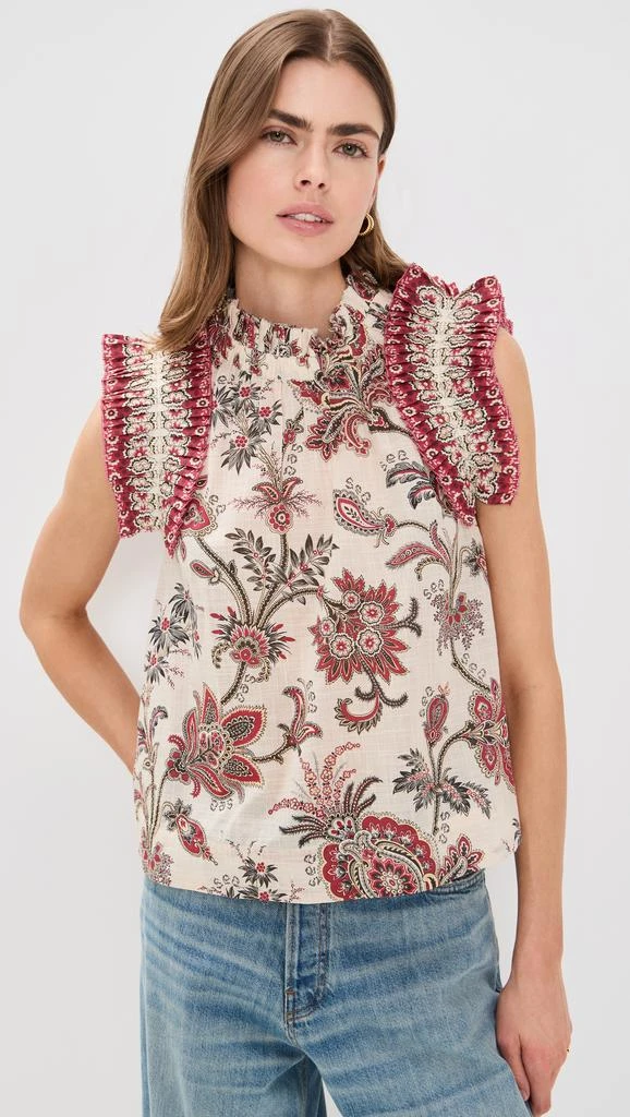 Sea Flutter Sleeve Top 1