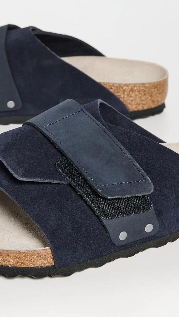 Birkenstock Kyoto Grip Suede Slides 4