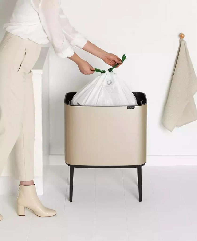 Brabantia Bo Touch Top Trash Can, 9.5 Gallon 10