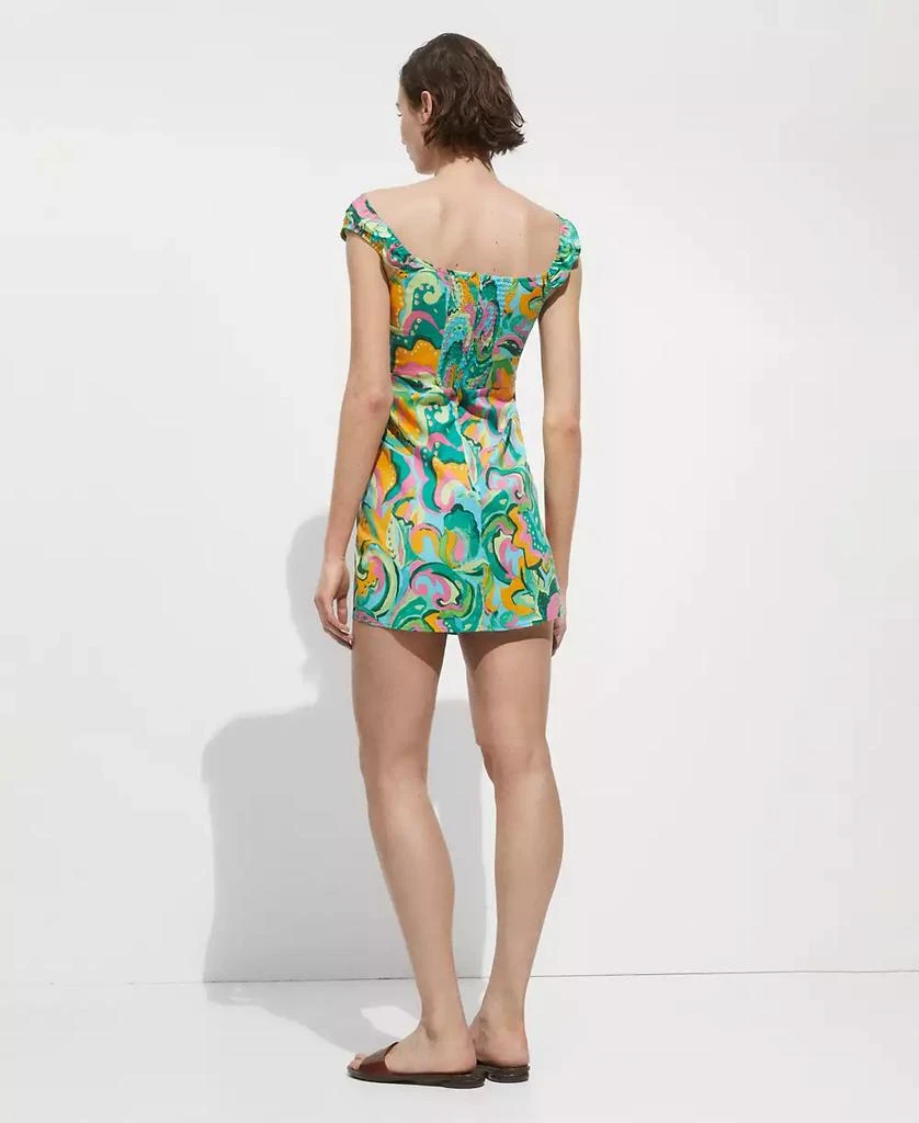 Mango Women's Printed Short Dress 3
