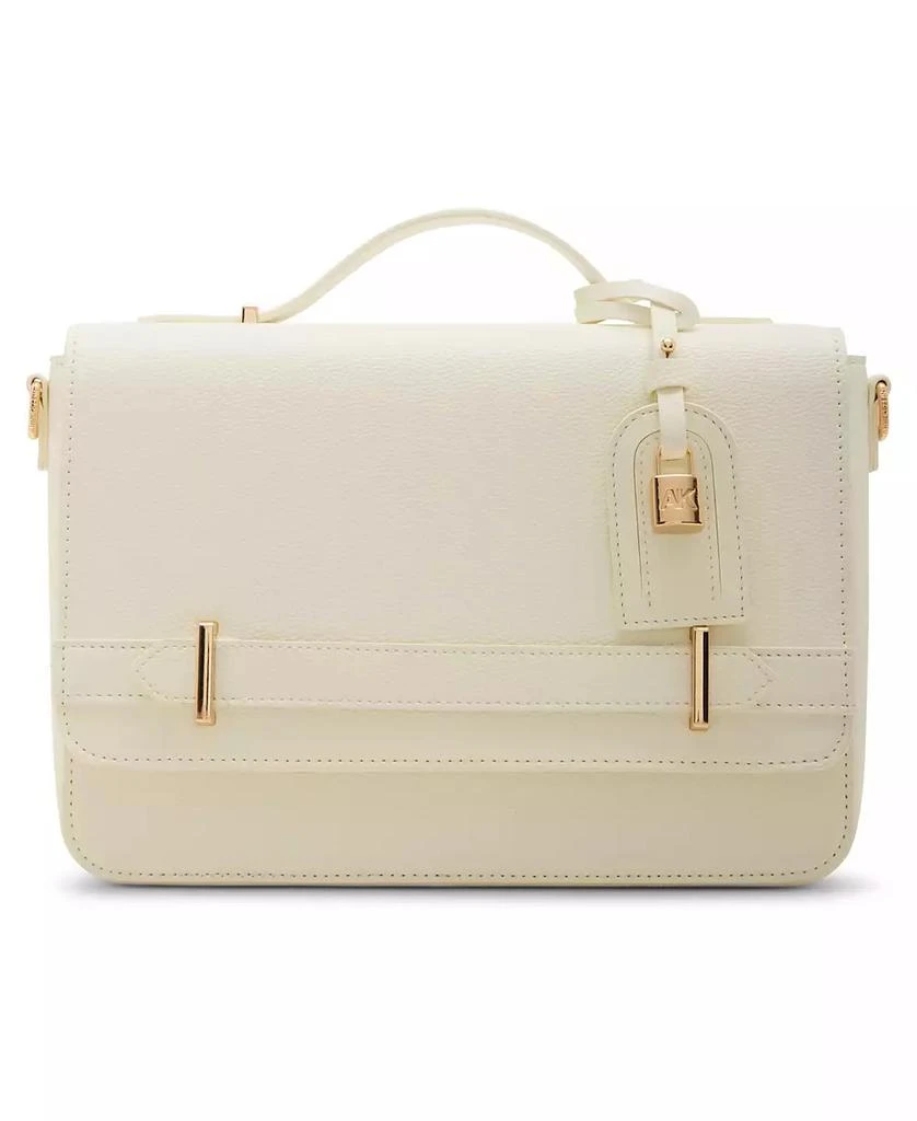 Anne Klein Belted Flap Small Satchel Bag 1