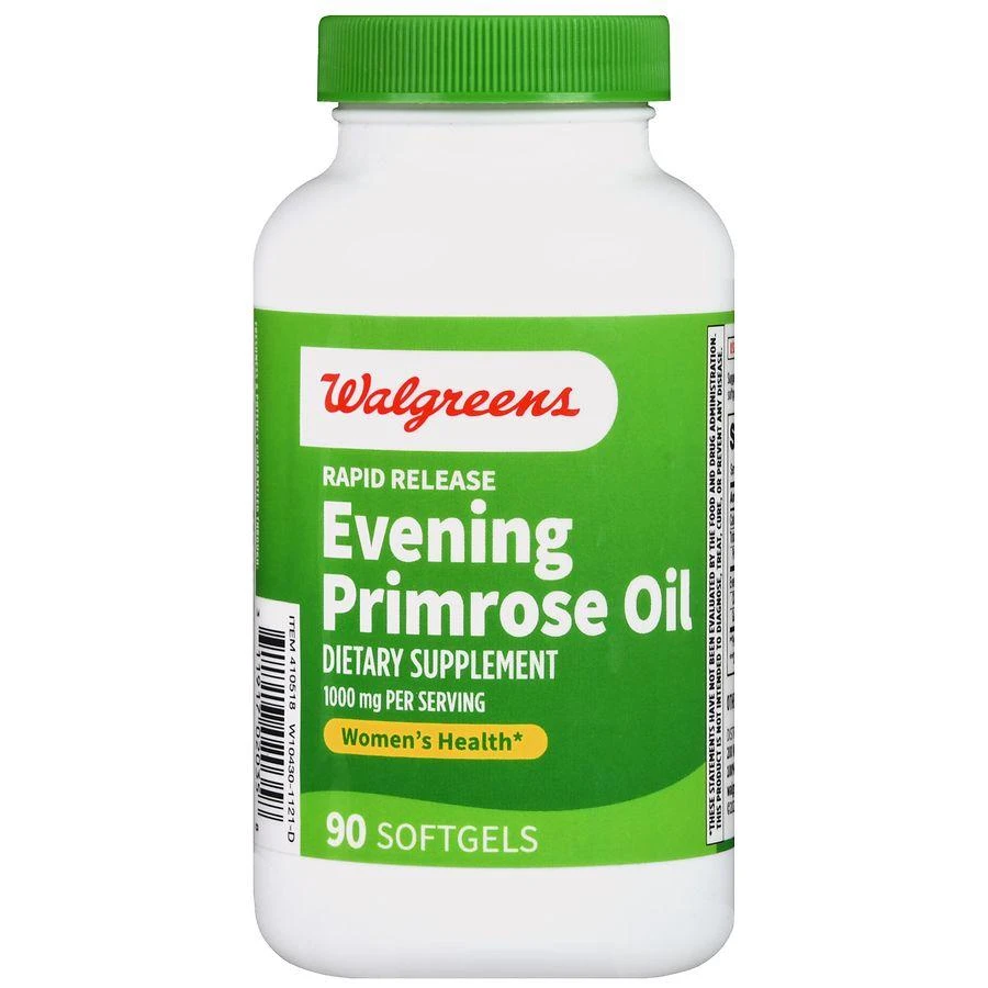 Walgreens Rapid Release Evening Primrose 1000 mg Softgels 2