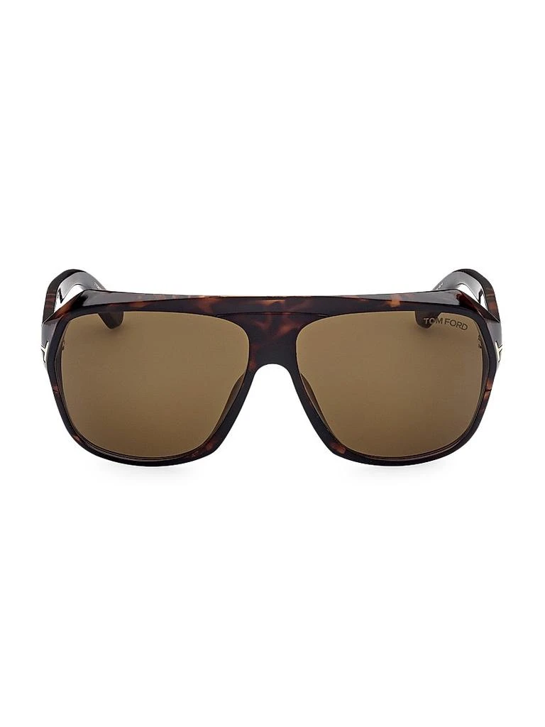 Tom Ford Hawkings-02 62MM Navigator Sunglasses 1