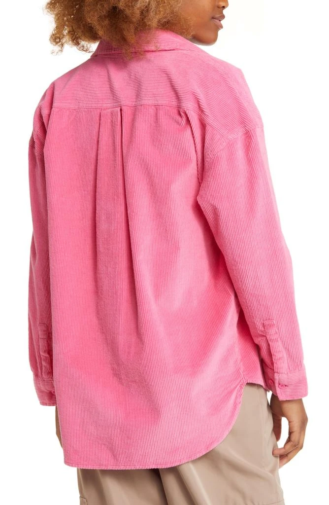 BP. Corduroy Button-Up Shirt 2