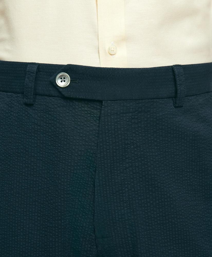 Brooks Brothers Regular Fit Cotton Seersucker Pants