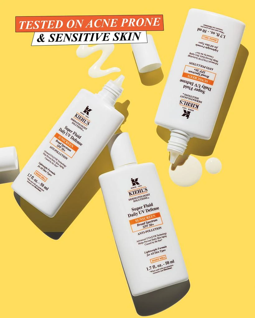 Kiehl's Super Fluid Daily UV Defense SPF 50+ Sunscreen, 4.2 oz. 4