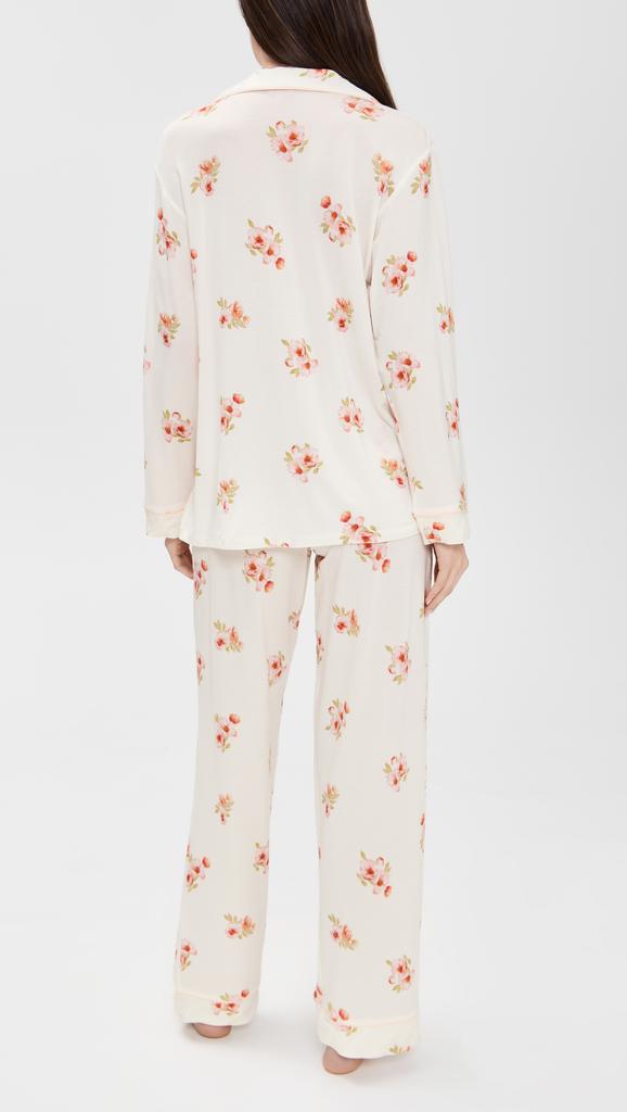 Eberjey Gisele Printed Long Pj Set