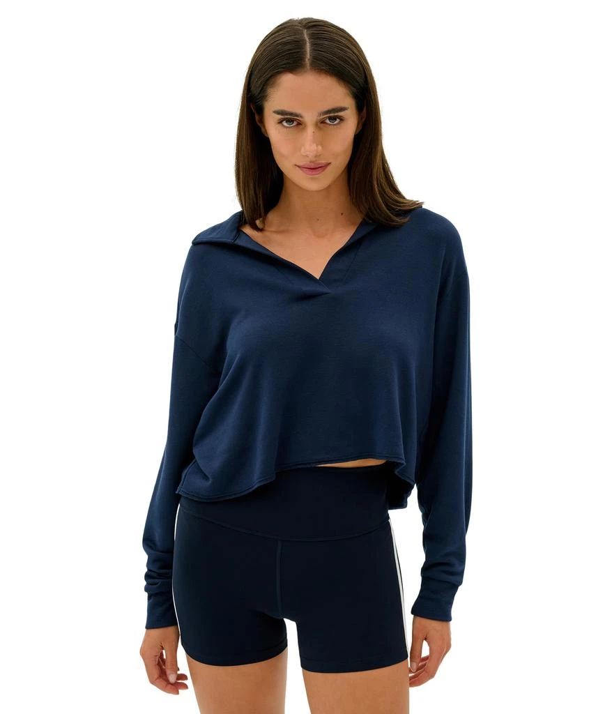 Splits59 Joan Fleece Polo Sweatshirt 1