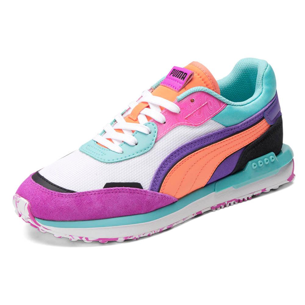 Puma City Rider Hypnotize Lace Up Sneakers