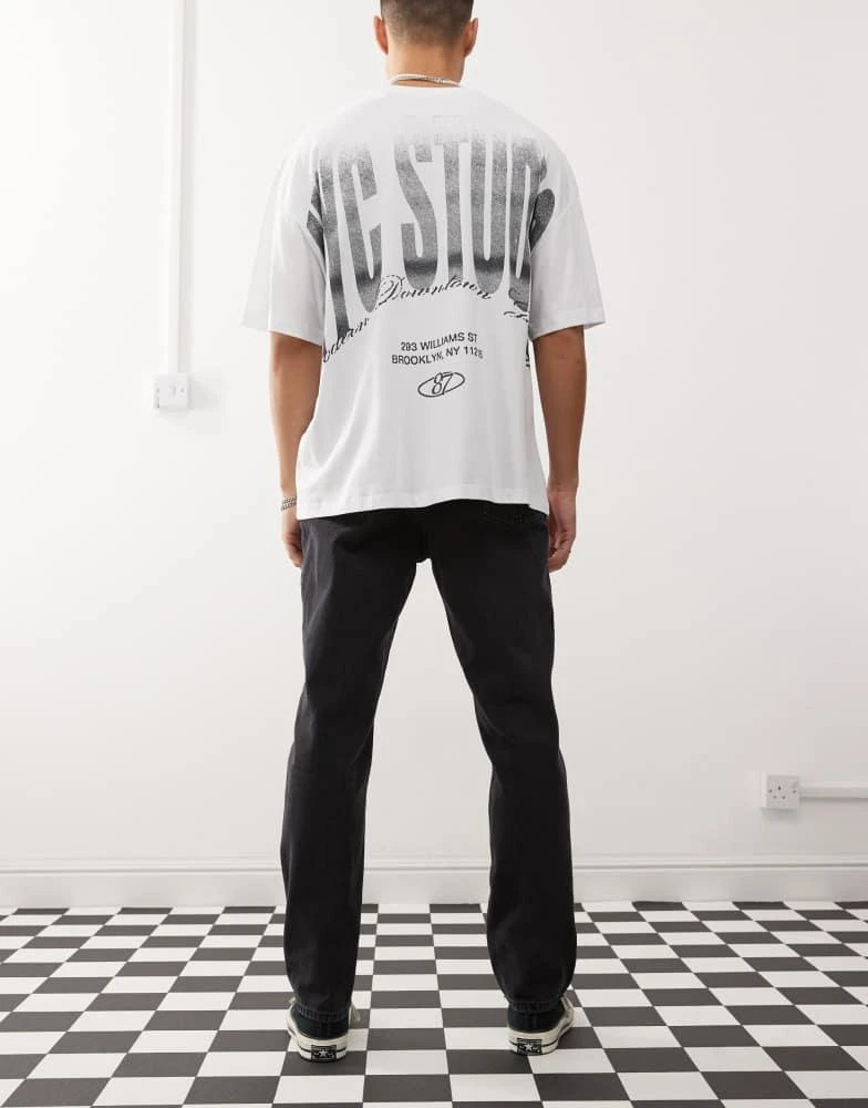 Obey Obey bender jeans in faded black 2