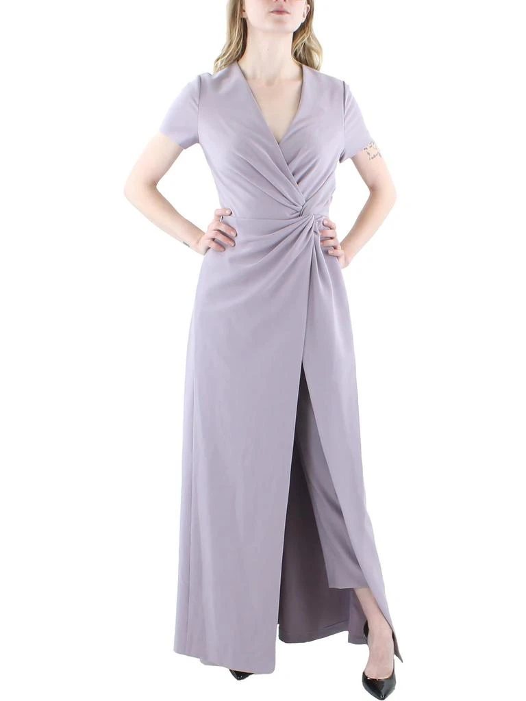 Kay Unger Womens Gathered Walk-Thru Jumpsuit 1