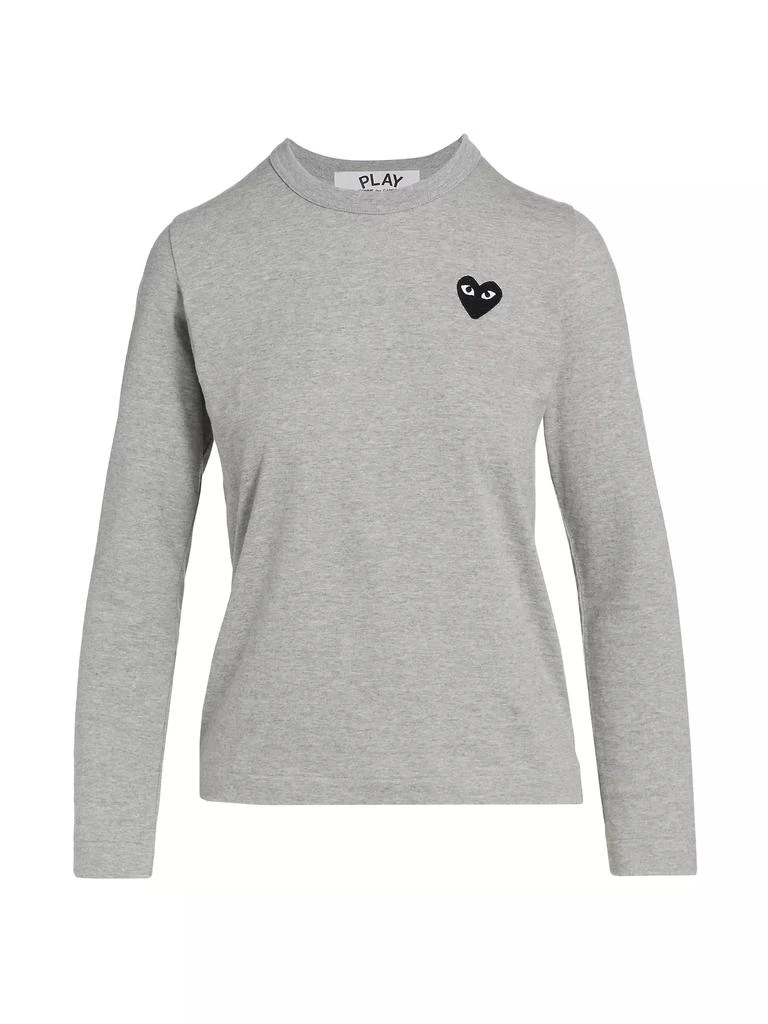Comme des Garcons Heart Long-Sleeve T-Shirt 1