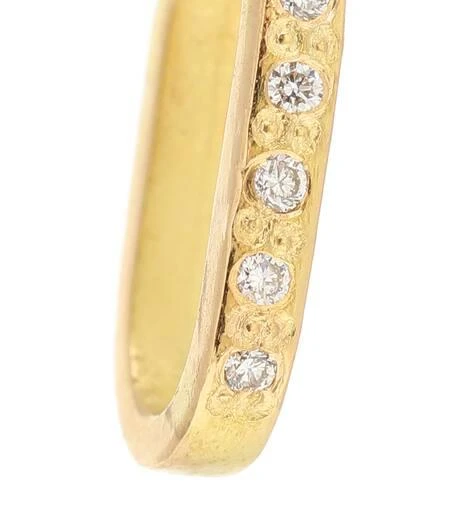 ELHANATI L'Amore Chain 18kt yellow gold single earring 4