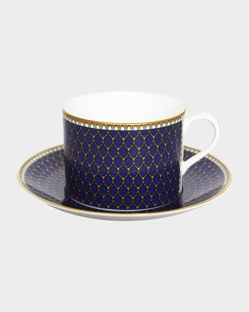 Halcyon Days Antler Trellis Teacup & Saucer