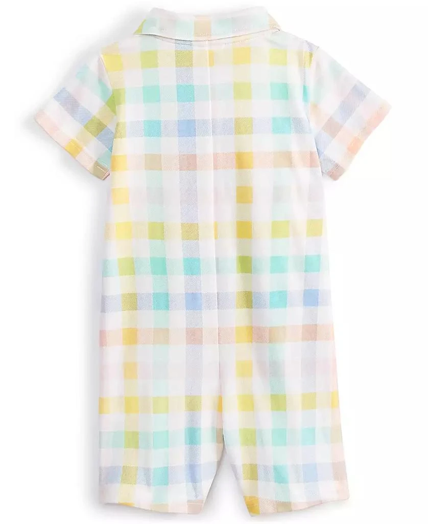 First Impressions Baby Boys Vacation Plaid Sunsuit, Created for Macy's 2