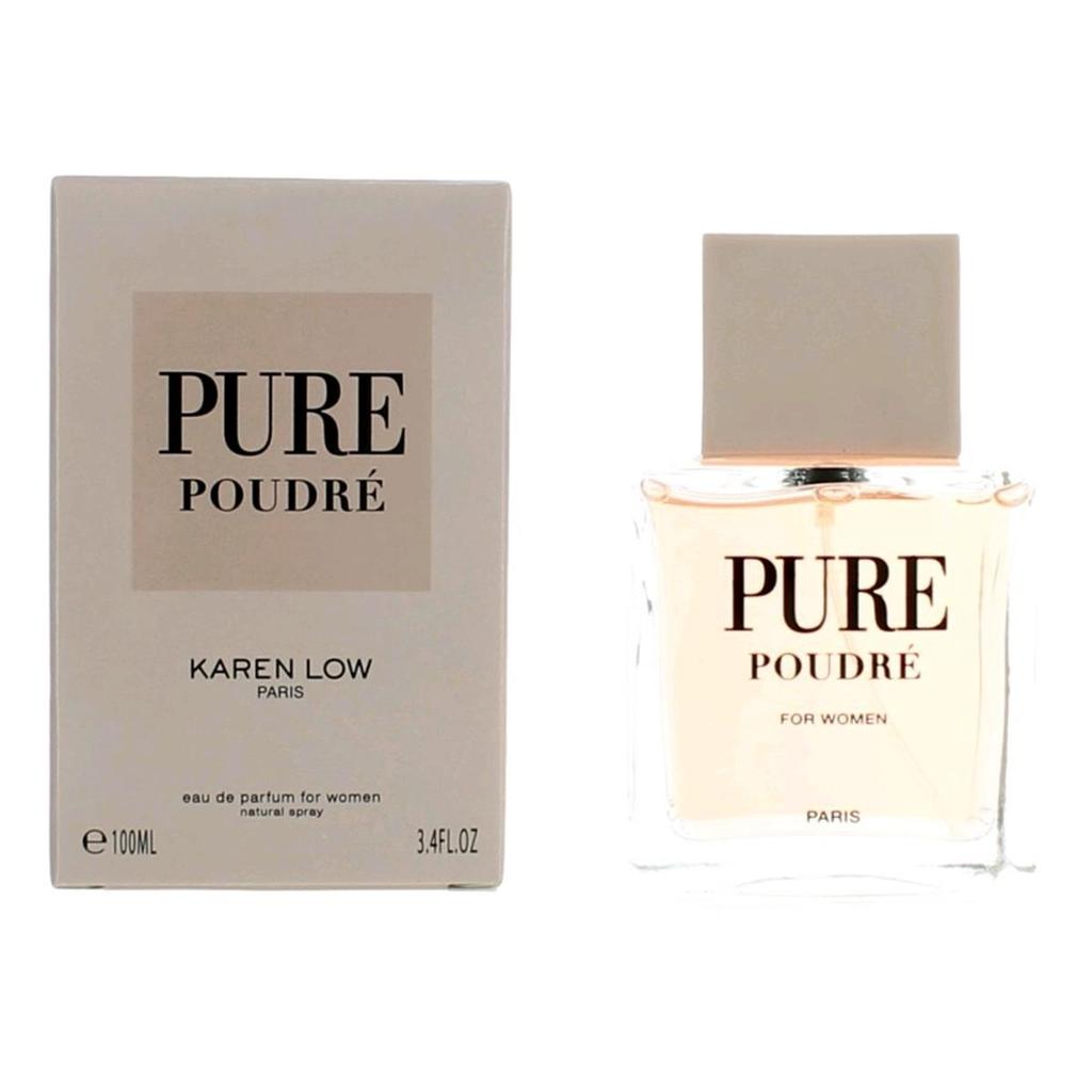 KAREN LOW 3.4 oz Pure Poudre Eau De Parfum Spray for Women