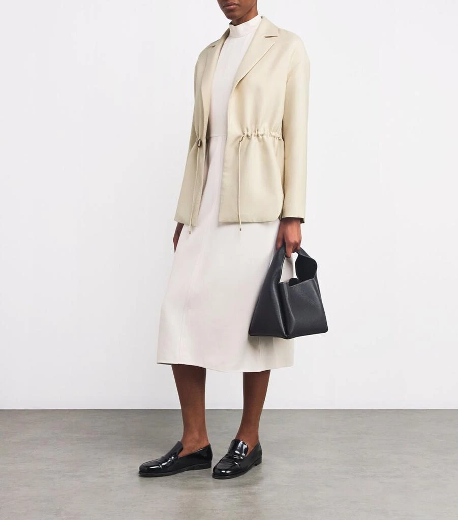AGNONA Wool-Silk Drawstring Jacket 2