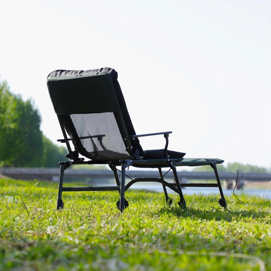 Streamdale Furniture Streamdale Folding Reclining Camping Chair with Footrest 4