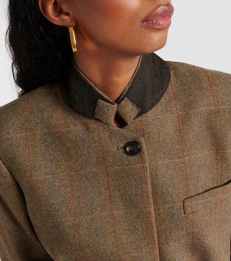 Loro Piana Marty wool and cashmere bomber jacket 4