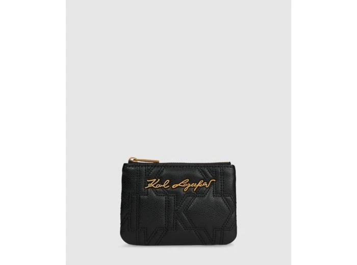 Karl Lagerfeld Paris K/KURL CAVIAR COIN PURSE