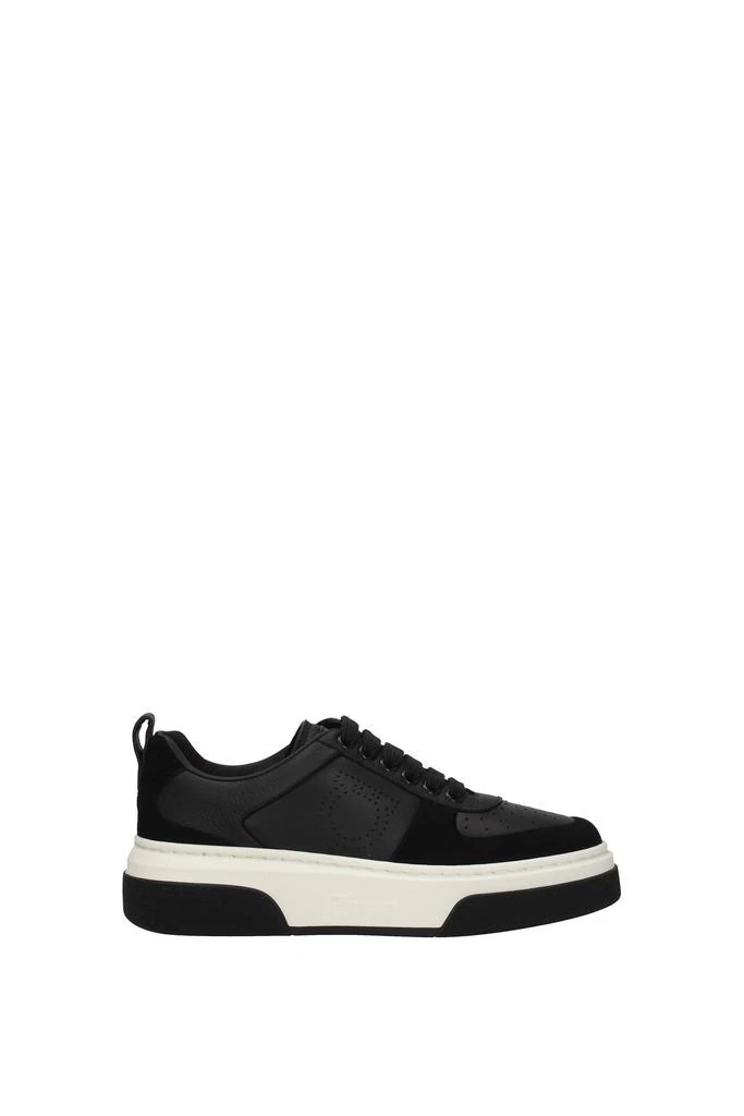 Salvatore Ferragamo Sneakers Leather Black 1