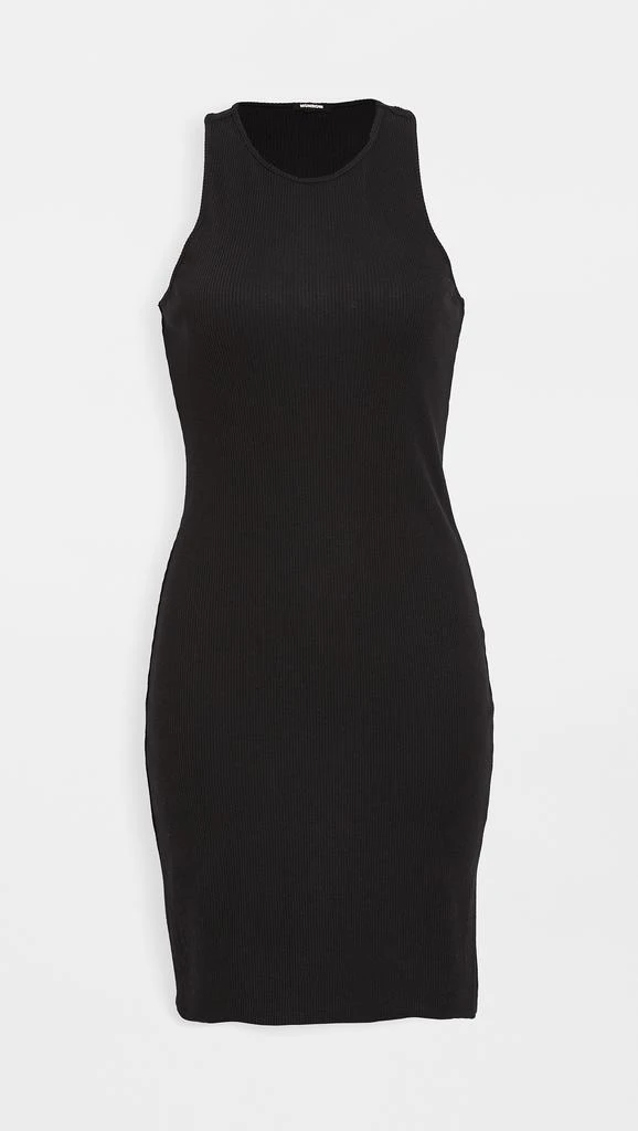 Monrow Rib Racer Tank Dress 1