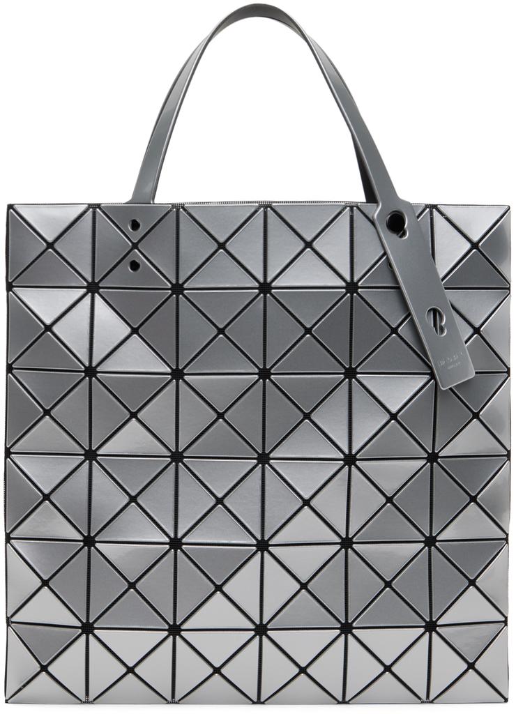 BAO BAO ISSEY MIYAKE Silver Lucent Tote