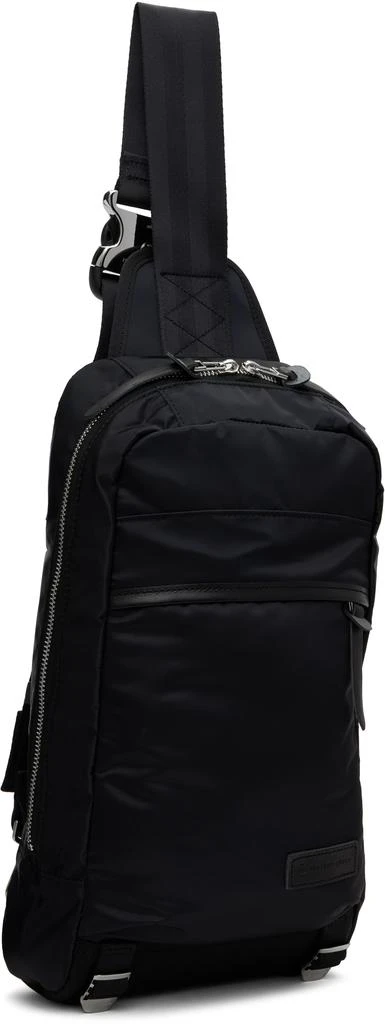master-piece Black Lightning Sling Bag 2