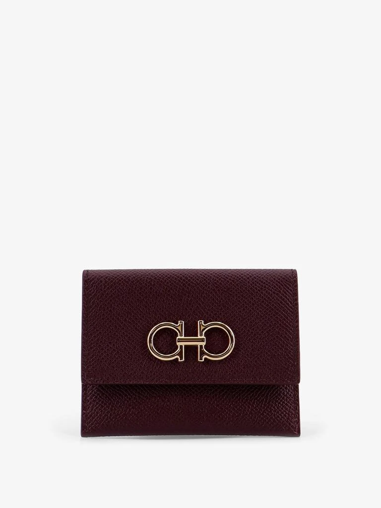 Salvatore Ferragamo Ferragamo Leather Card Holder