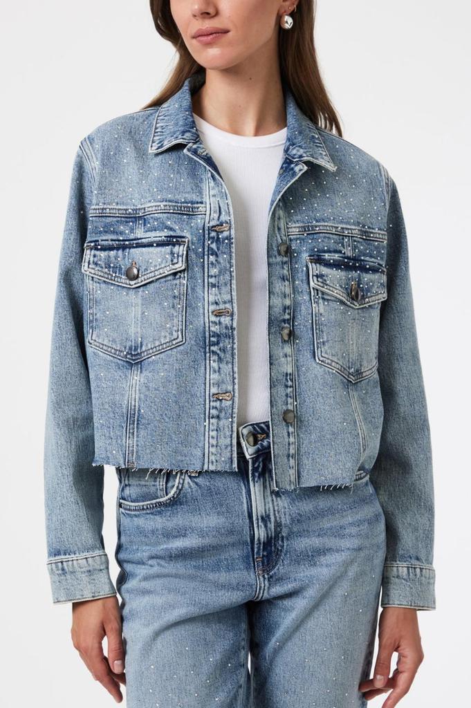 Mavi Jeans Mavi - Thalia Shiny Mid Denim Jacket