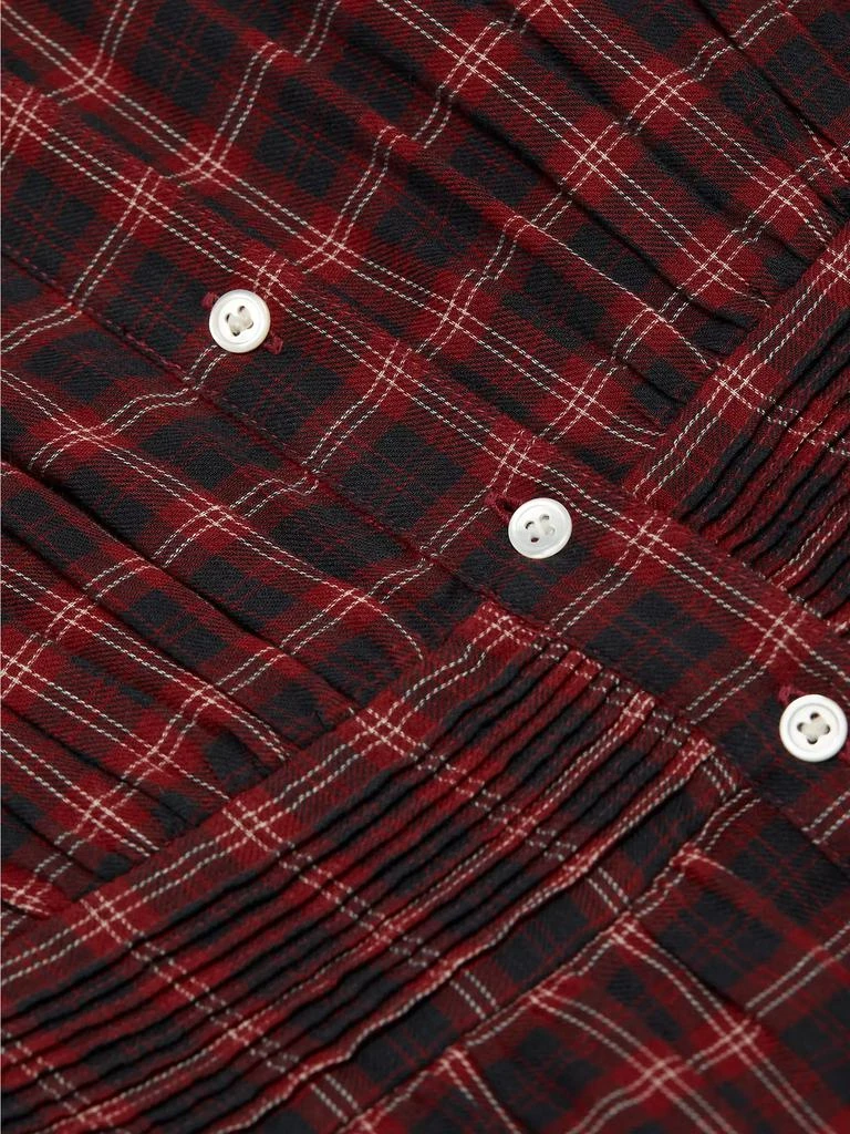 DÔEN Annika Plaid Cotton Midi-Dress 7