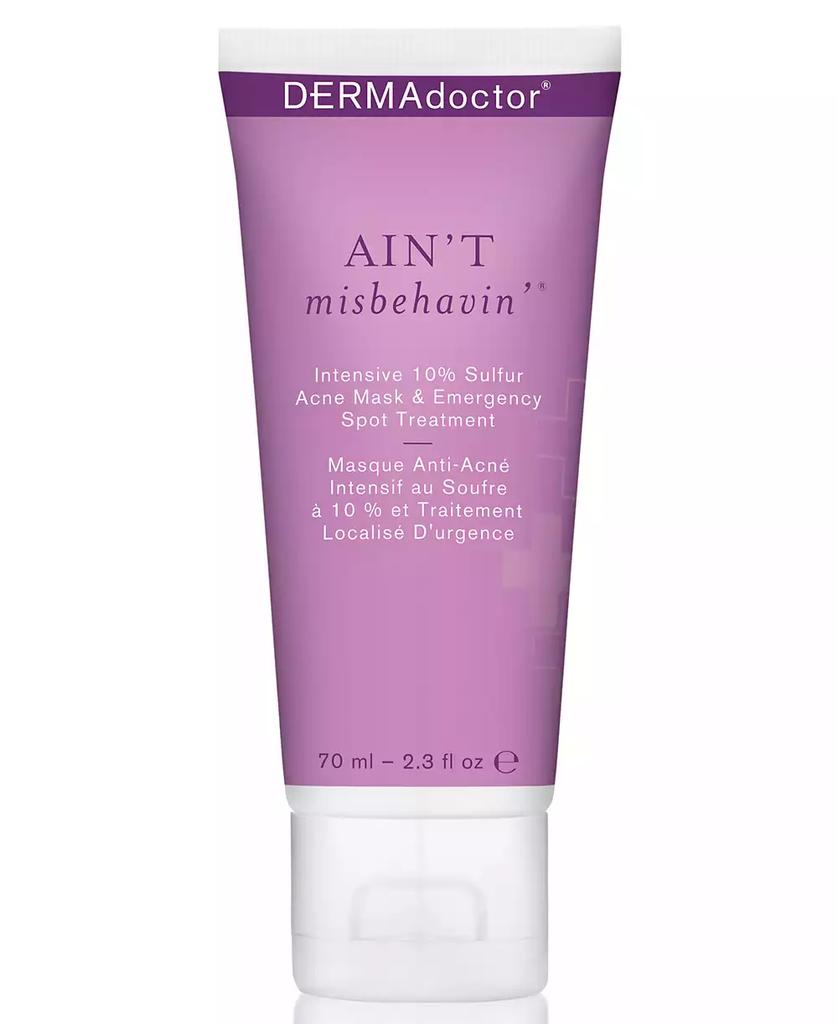 DERMAdoctor Ain't Misbehavin' Intensive 10% Sulfur Acne Mask & Emergency Spot Treatment, 2.3-oz.