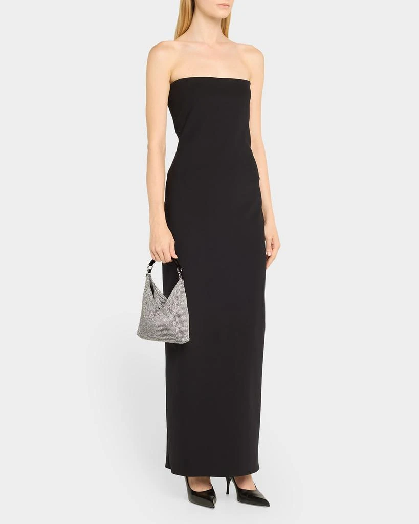 BENEDETTA BRUZZICHES Bella Ciao Crystal Mesh Shoulder Bag 5